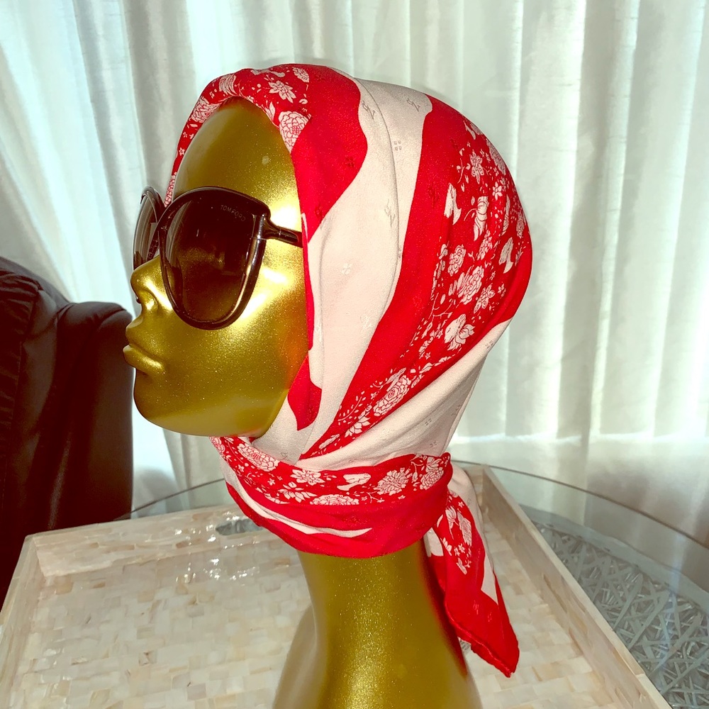 Nina Ricci silk scarf